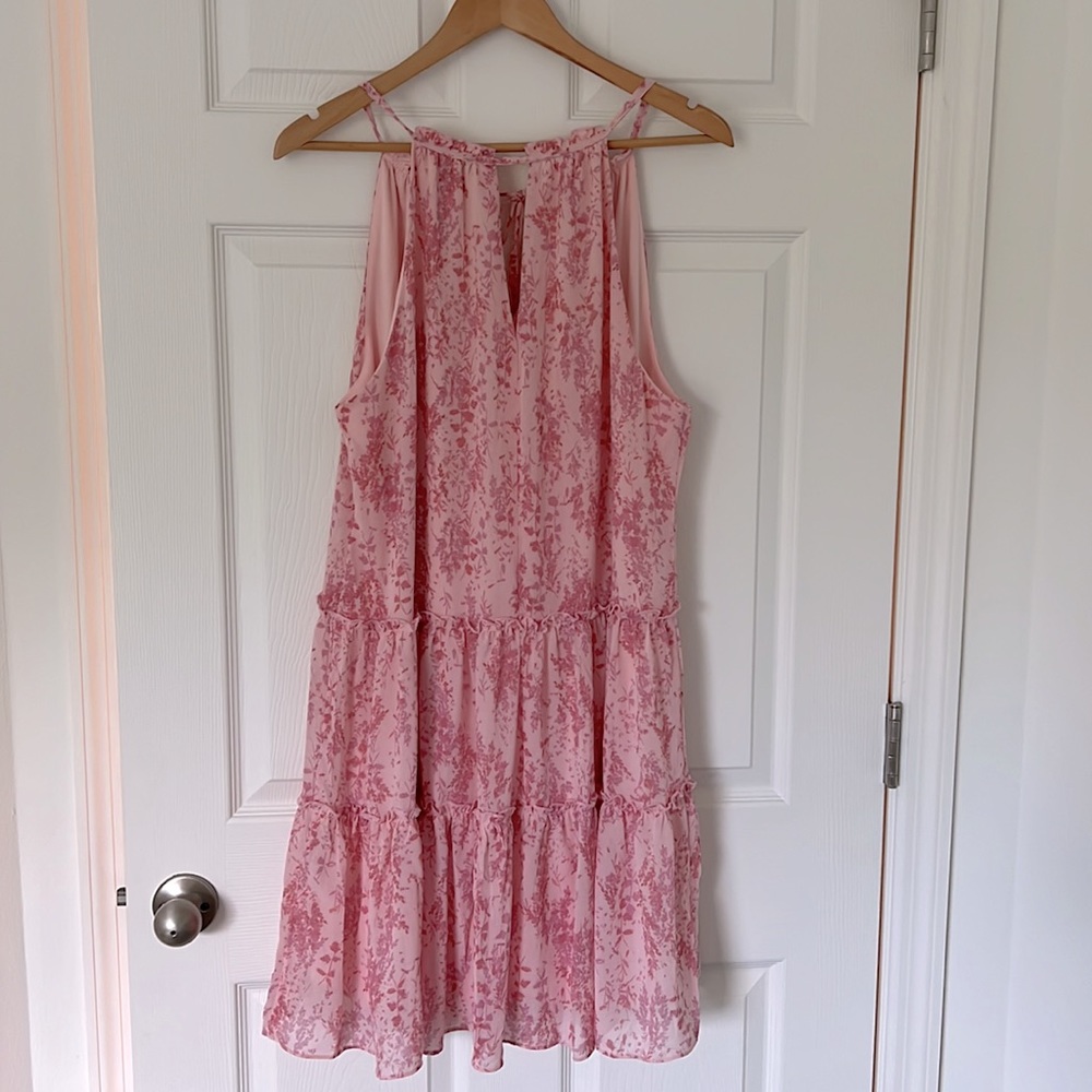 Drew Floral Halter Mini Dress - Picture 2 of 6